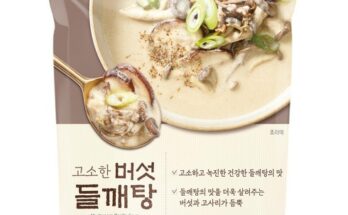 놓치면 후회할 D오색버섯들깨탕 500g x 8팩 베스트상품