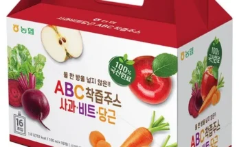 톱배우들도 쓴다는 더 리얼 ABC주스 100포 베스트8