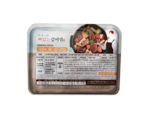 놓치면 후회할 박수홍의 착한 뼈없는 갈비찜 500g x 8팩  추천 리뷰