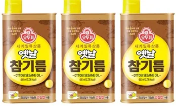 가성비 끝판왕 오뚜기옛날참기름450ml 추천 리뷰