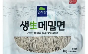 활용도 높은 생메밀면 후기